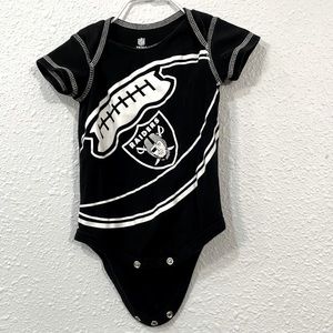 NFL Raiders onesie